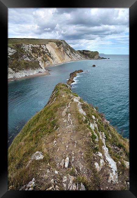  Man of War Bay Framed Print by Gary Kenyon