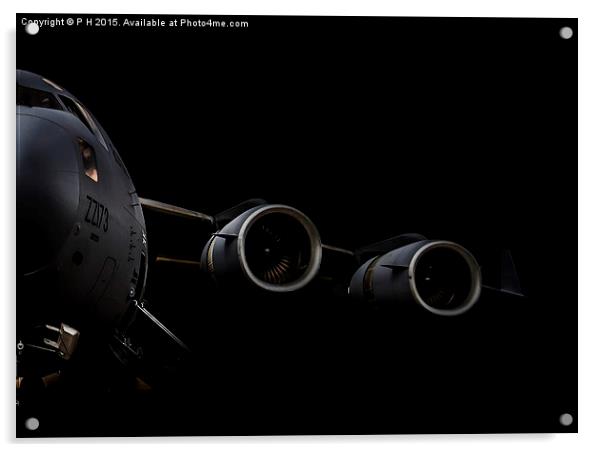  C-17 Globemaster III Acrylic by P H