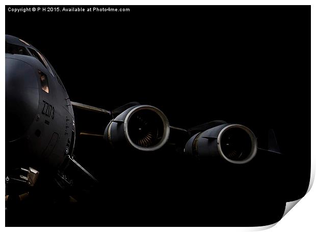  C-17 Globemaster III Print by P H
