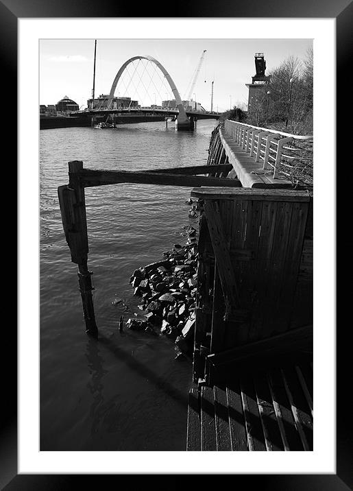 River Clyde Framed Mounted Print by Iain McGillivray