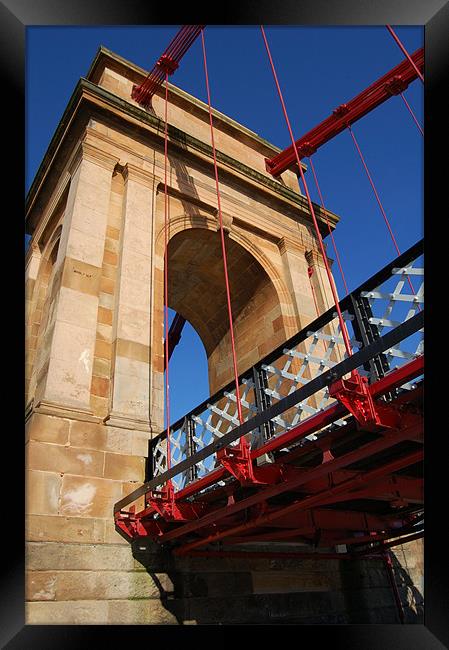 South Portland St Bridge Framed Print by Iain McGillivray