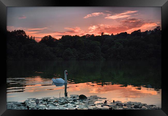  Decoy Lake Framed Print by kevin wise