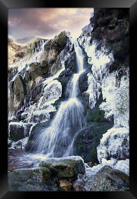 Icy Water Framed Print by Darren Smith