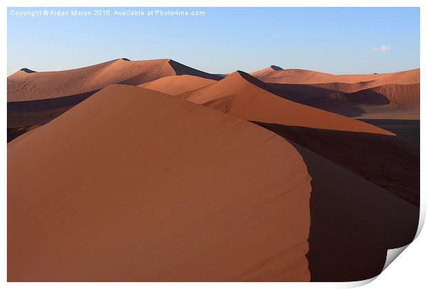  Desert Sands Namibia  Print by Aidan Moran