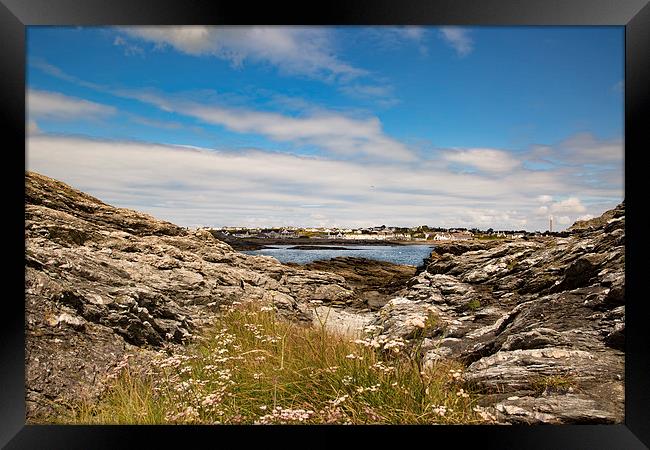  Trearddur Framed Print by Sean Wareing