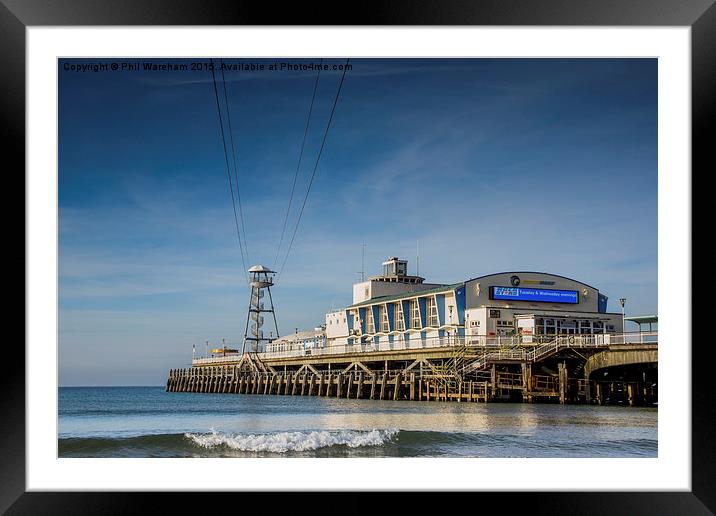  Bournemouth Pier Framed Mounted Print by Phil Wareham