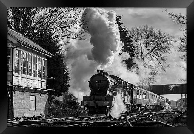 Atmospheric departure from Sheringham Framed Print by Ian Duffield