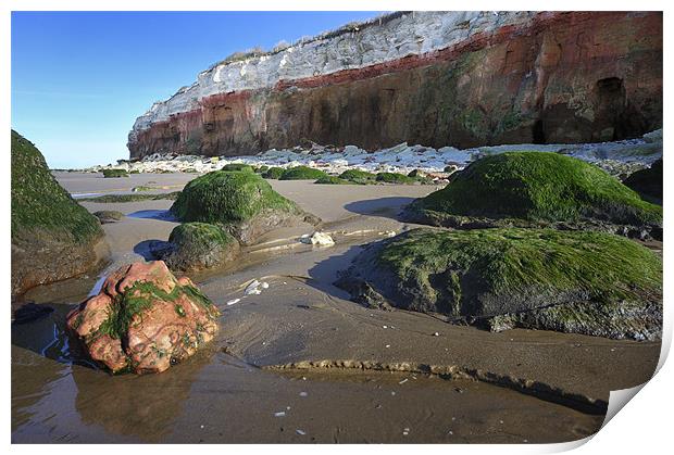 Hunstanton Cliffs Print by Stephen Mole