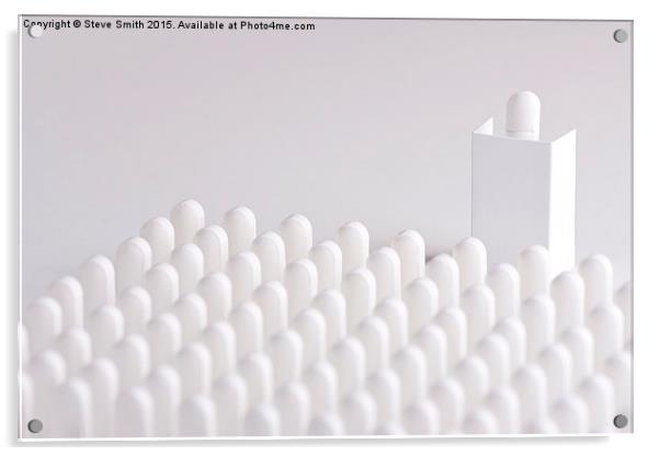 Pill Dictator Acrylic by Steve Smith