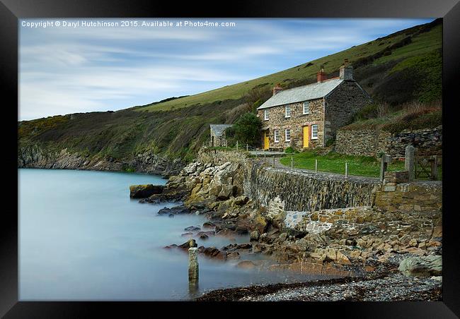 Port Quin Framed Print by Daryl Peter Hutchinson