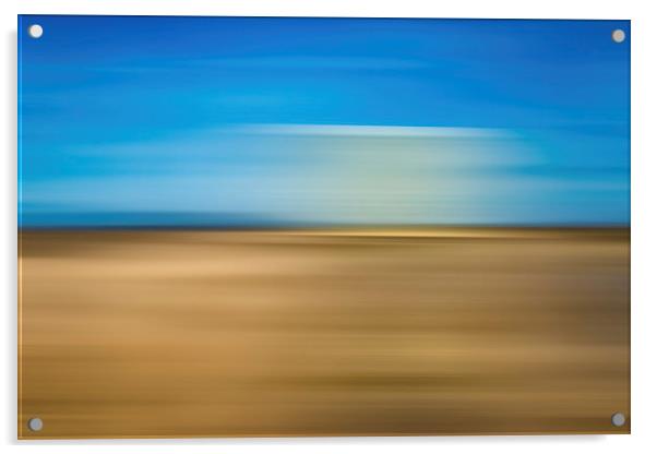  An abstract Seaside scene Acrylic by Greg Marshall