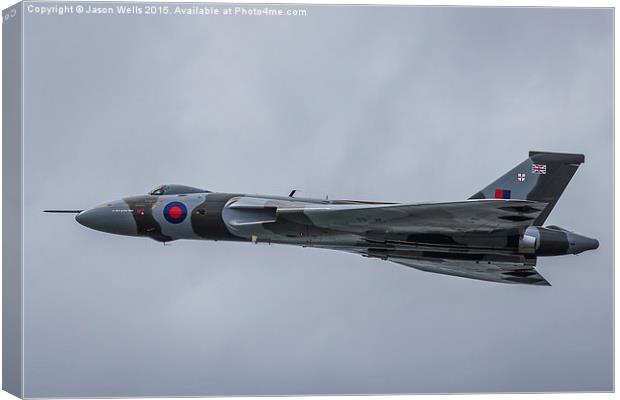 Close-up of the Avro Vulcan Canvas Print by Jason Wells