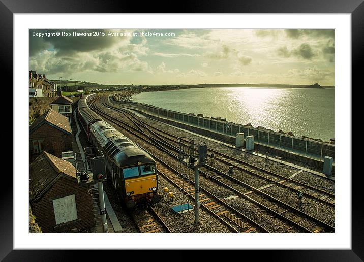  Journeys End  Framed Mounted Print by Rob Hawkins