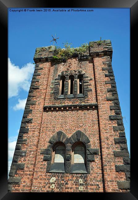  Birkenhead Docks, Old Pumphouse Framed Print by Frank Irwin