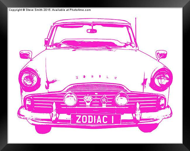 Zodiac Framed Print by Steve Smith
