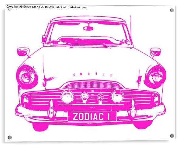 Zodiac Acrylic by Steve Smith