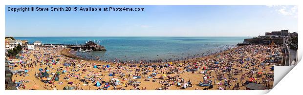 Busy Broadstairs Print by Steve Smith