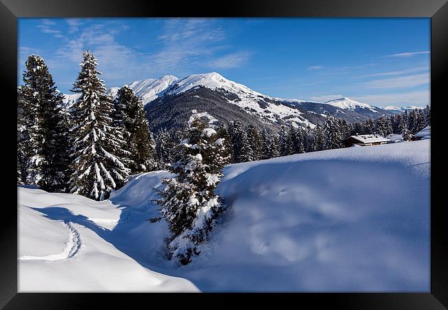 Winter in Tyrol Framed Print by Thomas Schaeffer