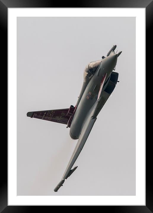 Red Tail Typhoon Framed Mounted Print by J Biggadike