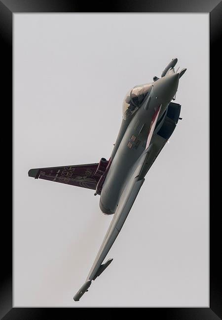 Red Tail Typhoon Framed Print by J Biggadike