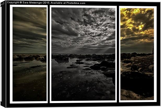 Newhaven triptych Canvas Print by Sara Messenger