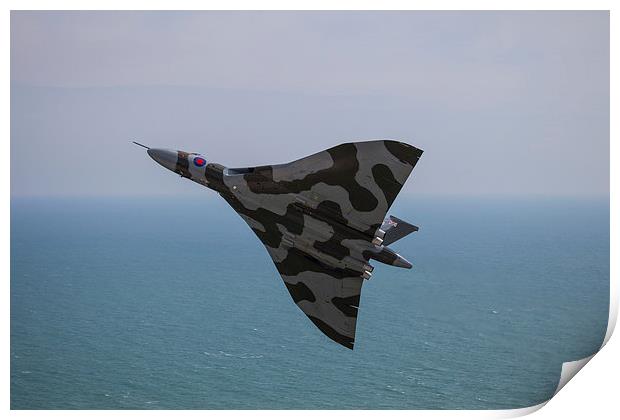 Vulcan last flights at Eastbourne  Print by Oxon Images