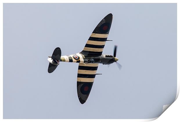 Spitfire Loop Print by J Biggadike