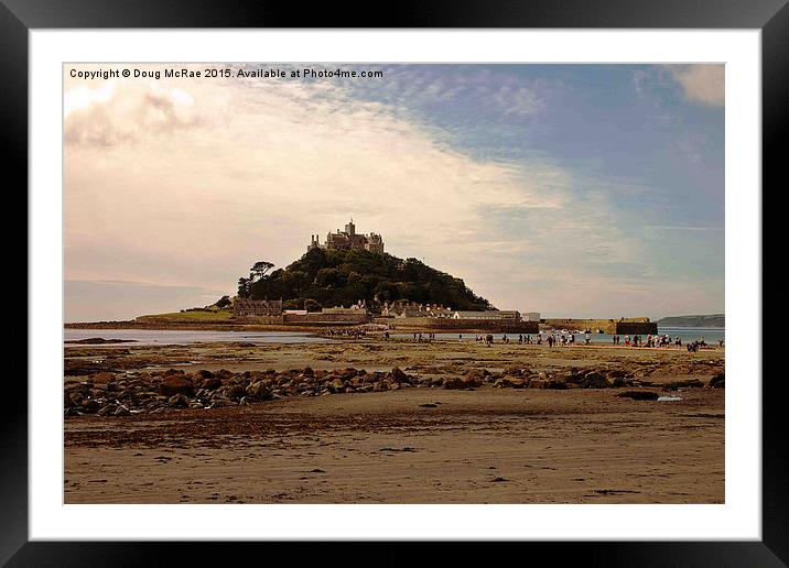 St Michael’s Mount  Framed Mounted Print by Doug McRae