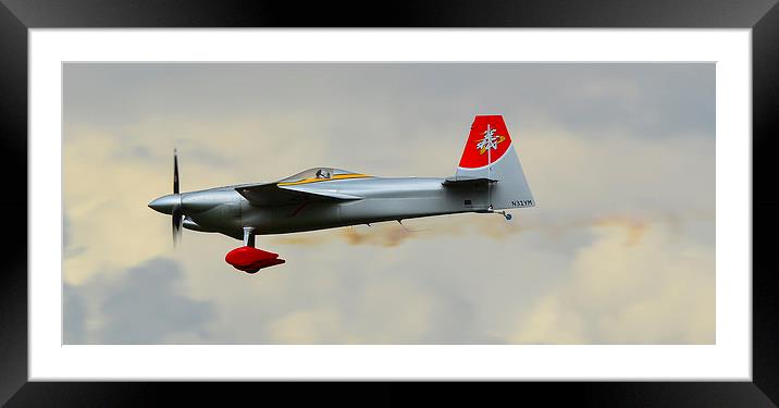  redbull air race Framed Mounted Print by nick wastie