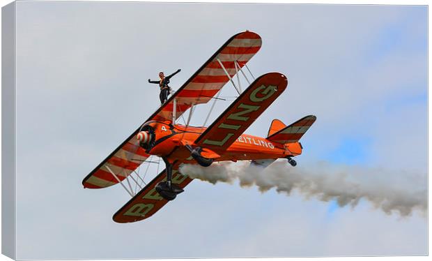 wing walkers Canvas Print by nick wastie
