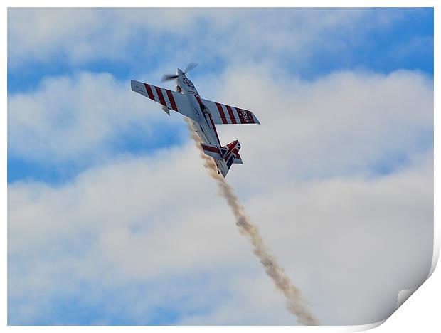  redbull air race Print by nick wastie