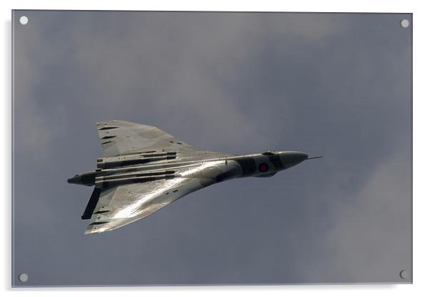 Avro Vulcan sunlit Acrylic by Gary Eason