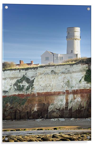Old Hunstanton Lighthouse Acrylic by Stephen Mole