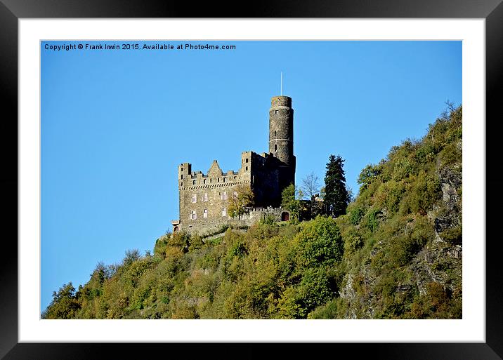  Burg Maus Castle Framed Mounted Print by Frank Irwin