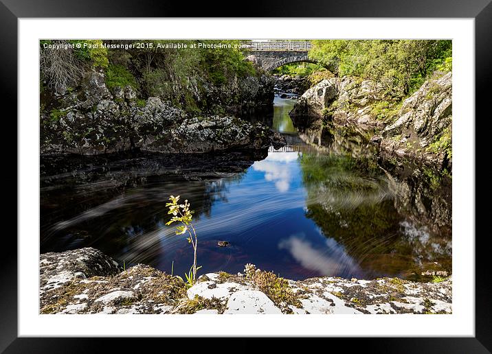 Water of Trool Framed Mounted Print by Paul Messenger