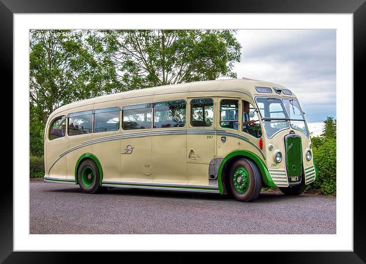 NAE 3 - Bristol L6B Coach Framed Mounted Print by Steve H Clark