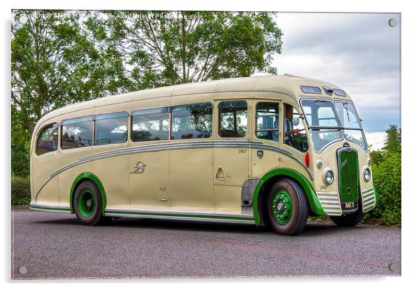 NAE 3 - Bristol L6B Coach Acrylic by Steve H Clark