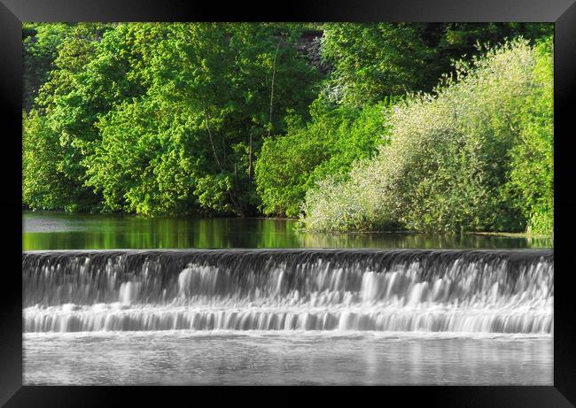 River Framed Print by Svetlana Sewell