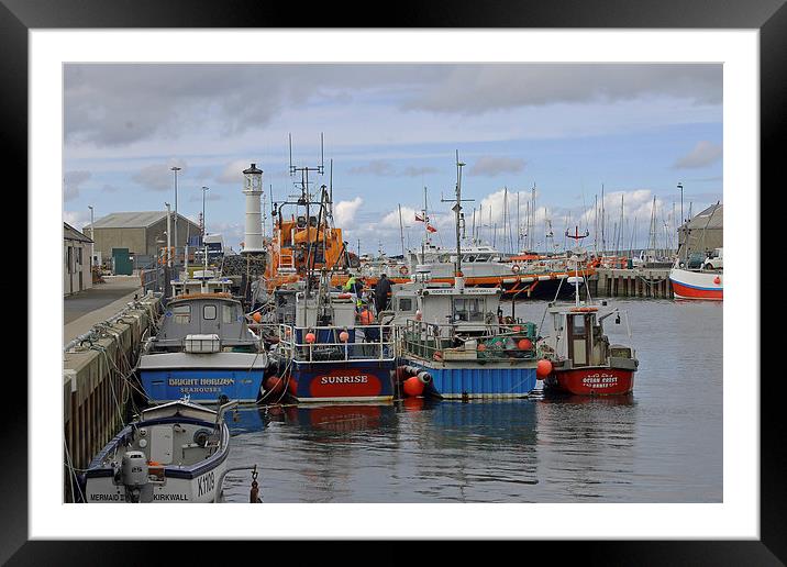St Margaret's Hope Ferry Terminal Framed Mounted Print by Tony Murtagh