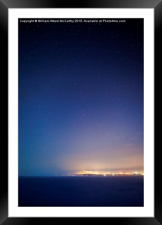 The Big Dipper Framed Mounted Print by William AttardMcCarthy