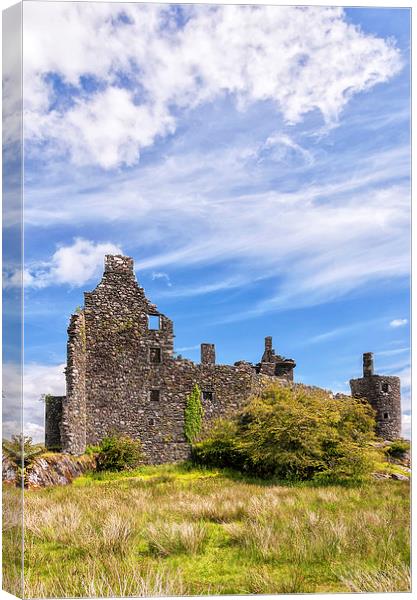 Kilchurn Castle Scottish Ruin Canvas Print by Antony McAulay