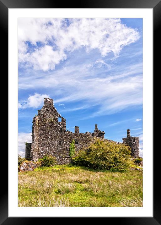 Kilchurn Castle Scottish Ruin Framed Mounted Print by Antony McAulay