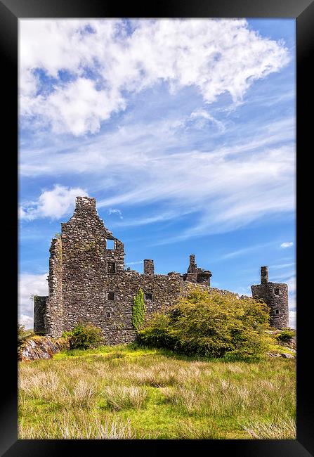Kilchurn Castle Scottish Ruin Framed Print by Antony McAulay