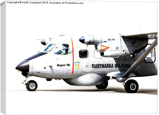  M-28 Bryza-1R Canvas Print by Keith Campbell