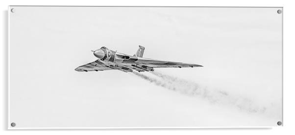  Vulcan XH558 One Last Time Acrylic by Nigel Jones