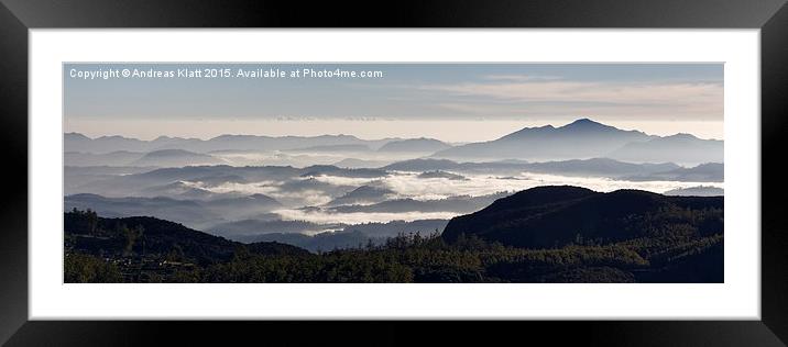 Horton Plains 1 Framed Mounted Print by Andreas Klatt