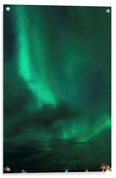 Aurora Borealis Acrylic by Thomas Schaeffer