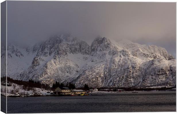 Austenesfjord Canvas Print by Thomas Schaeffer