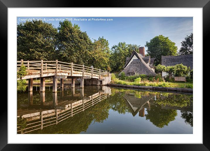 Constable Country 4 Framed Mounted Print by Colin & Linda McKie