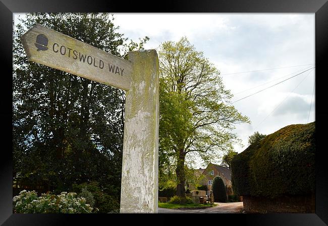  The Cotswold Way Framed Print by WrightAngle Photography